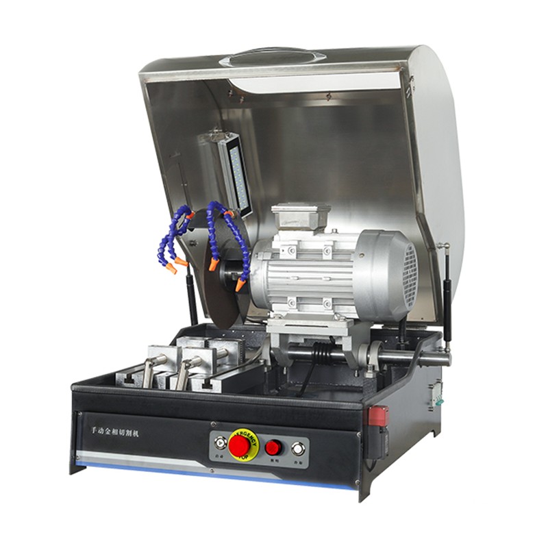 Mesin Pemotong Ketepatan Sampel Metalografi Manual Siri Q/Siri SQ