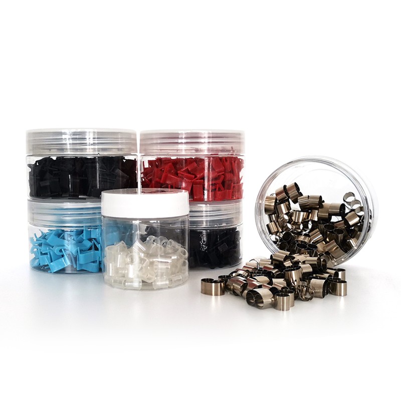 Tatah Metalografik Klip Lutsinar/Klip Segi Tiga/Klip Pemasangan Keluli Tahan Karat/Klip Baris