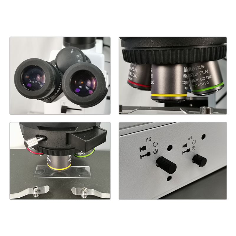 Mikroskop Tegak Tahap Penyelidikan ML9000